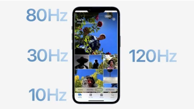 穆棱苹果14维修分享iPhone 14有高刷吗 