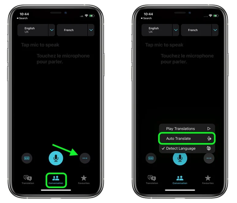 穆棱苹果手机维修分享iOS 15 “翻译” App 新改进 