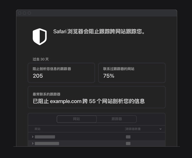 穆棱苹果手机维修分享如何在 Safari 浏览器中查看和打开隐私报告 